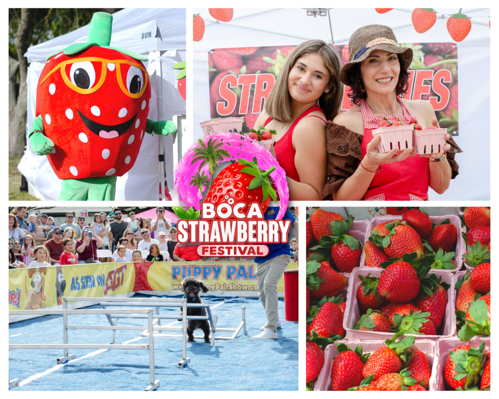 Boca Strawberry Festival Returns To Mizner Park Amphitheater The Boca